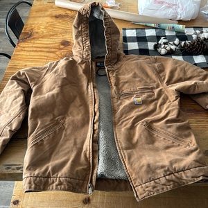 Carhartt jacket sherpa lined